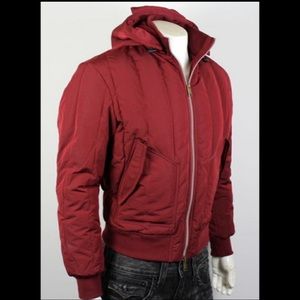 Armani exchange men’s quilted down puffer Jacket.